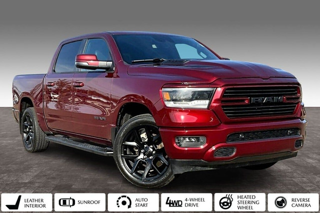 2023 Ram 1500 4wd Crewcab Sport in Cars & Trucks in Edmonton - Image 2