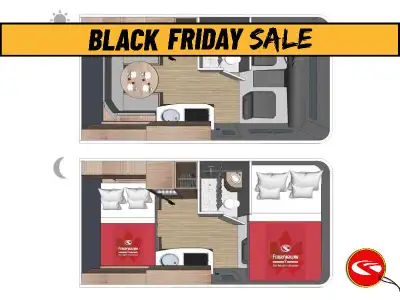 Embark on your next journey with the Adventurer 19RD Class C Motorhome. This gas-powered motorhome c...