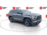 Thornhill Toyota Proudly Presents This Grey 2025 Toyota Sequoia with PLATINUM W/TOWING MIRRORS Packa... (image 2)