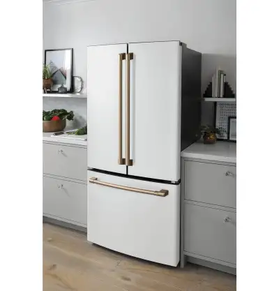 ✨ Matte White Café Fridge Blowout – Scratch & Dent Deal ✨, View more
