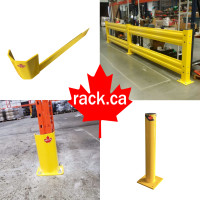 Pallet Racking protection - guards and safety rails.