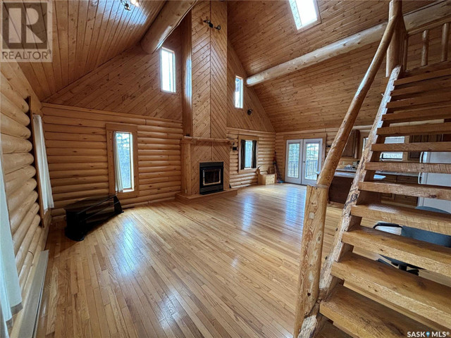 Log House Acreage Loreburn Rm No. 254, Saskatchewan in Houses for Sale in Moose Jaw