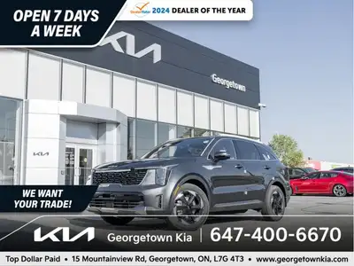 THE BRAND-NEW 2026 SORENTO PHEV IS HERE! 55 KM EV RANGE! IN-STOCK! READY FOR A NEW HOME! DON'T WAIT...