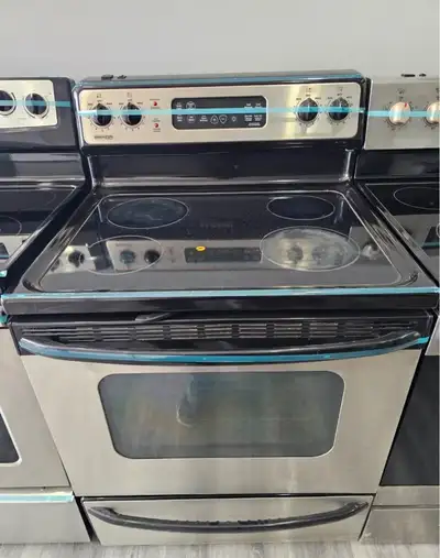 CAN DELIVER Brada 30" Stainless Steel Electric Stove Oven Range, View more