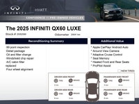 The 2025 Infiniti QX60 Luxe combines luxury, performance, and advanced technology in a stylish SUV.... (image 1)