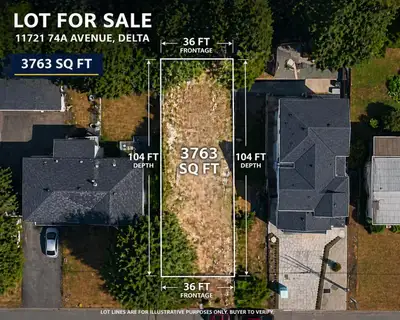 LOWEST PRICED LOT FOR SALE IN N.DELTA! Prime opportunity to build in the heart of Scottsdale, North...