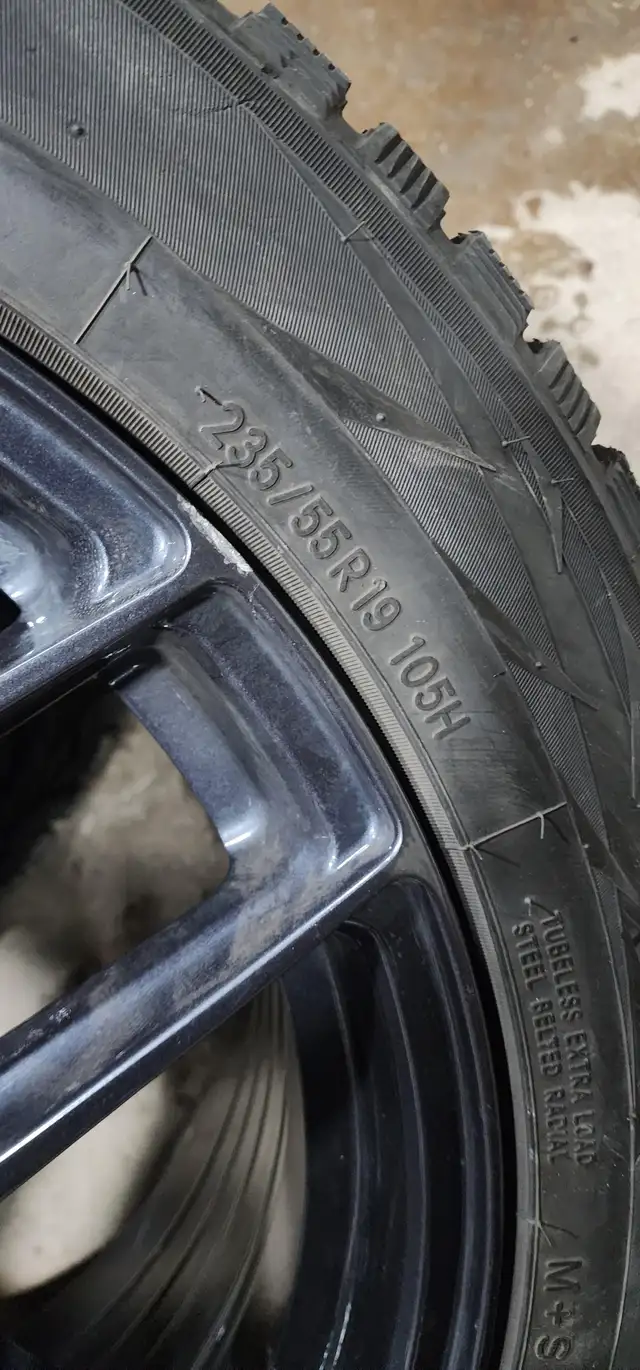 19inch Volvo XC90/XC60 Winter Tire Kit 235/55/19 Toyo G3-Ice in Tires & Rims in Markham / York Region - Image 7