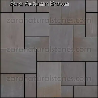 Autumn Brown Patio Flagstone Pavers - Thousands of sqft in stock with a wide selection of 30 plus co...