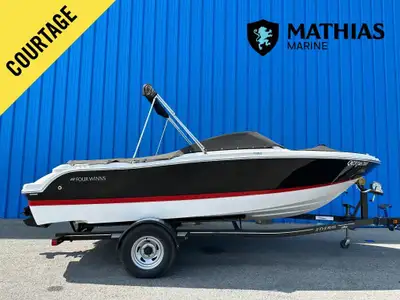 Bateau Plaisance FOUR WINNS H190 2013 Concessionnaire de bateaux et pontons neufs et d'occasion Math...