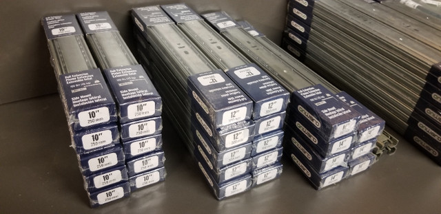 New 100 pound full extension drawer slides in Hardware, Nails & Screws in Kitchener / Waterloo - Image 2