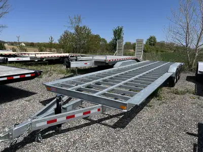 Canadian-Made 15,600LB Tri-Axle Galvanized Tiny Home Trailer 7' x 30' Strong, Durable, and Built for...