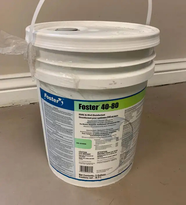 Foster 40-80 HVAC and Wall disinfectant 5 gallons dans Autres équipements commerciaux et industriels  à Ville de Montréal