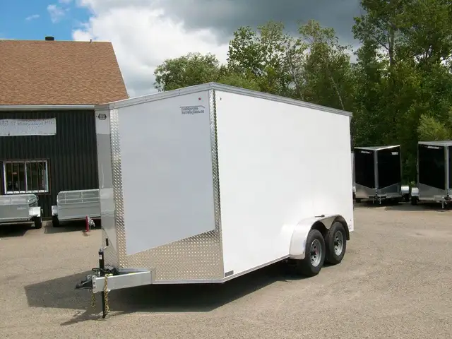 2025 Weberlane CARGO GALVANISE 7' X 14' 2 ESSIEUX 5200LB. 3 PORT in Cargo & Utility Trailers in Laval / North Shore - Image 4