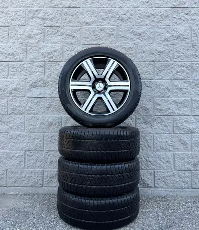Pirelli Scorpion Winter MOE Run Flat Snow Tires and original 19 inch Mercedes Benz GLC-Class two-ton...