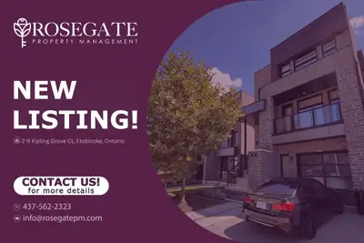 Spacious 1-Bedroom Walkout Basement Apartment with Utilities & Internet Included in Etobicoke Welcom...