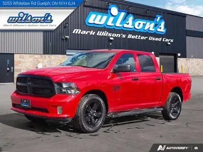 Come see this certified 2023 Ram 1500 Classic Express Crew 4X4 | Night Edition | Heated Bucket Seats...