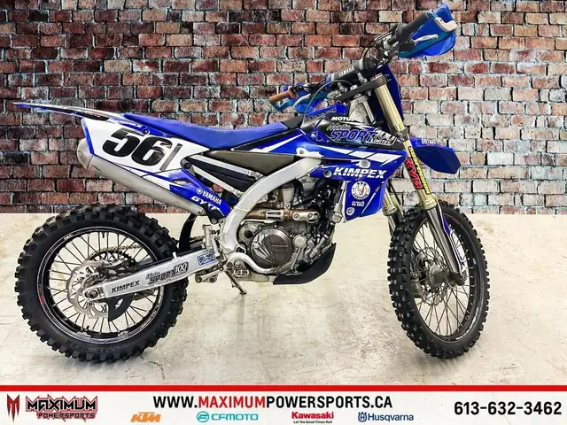 2017 Yamaha YZ 450 F in Dirt Bikes & Motocross in Ottawa - Image 3