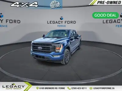 Leather Seats, 360 Camera, Lariat Sport Package, 18 inch Aluminum Wheels, advanced security pack rem...