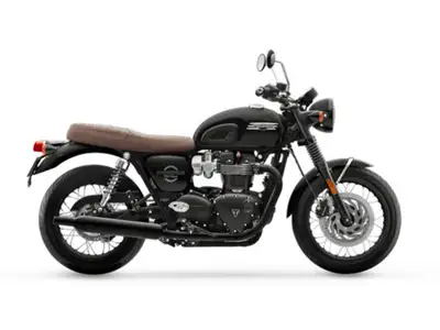 2026 Triumph Bonneville T120 Black Jet blackBonneville beauty, blacked-out Features may include: Unm...