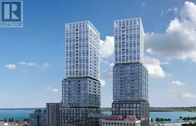 Welcome to debut condo in the heart of Barrie . This beautiful 1 Bed + Den, 2 Bath condo unit is sou...