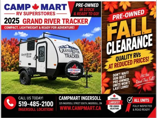 2025 Grand River RV GRAND RIVER TRACKER in Travel Trailers & Campers in Woodstock - Image 2