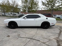 2019 DODGE CHALLENGER SXT PREMIUM PACKAGE BRIGHT WHITE ON BLACK LEATHER / GLOSS BLACK WHEELS WHEELS... (image 1)