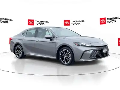 Thornhill Toyota Proudly Presents This Silver 2025 Toyota Camry Hybrid with XLE AWD Package, Featuri...