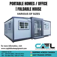 Portable Mobile Home- Mobile Office - Container Home| All SEASON