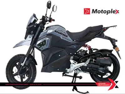 Motoplex St-Eustache aventura le scooter scootterre sont des produits exceptionnel avec un look de m...