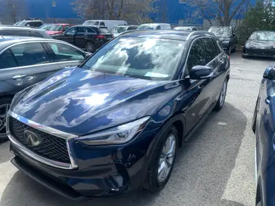 QX 50 2019….COMME NEUF………..KILOMÉTRAGE AUTOROUTE…… TOUS ÉQUIPÉ………….. NE MANQUEZ PAS CETTE CHANCE…. P...