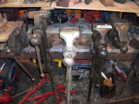 6 blacksmith Leg Vises