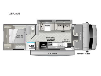 Please Call Us At 613.851.7326 with any questions? Forest River Sunseeker LE Class C gas motorhome 2...