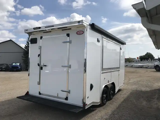 2026 IRON SERIES IRON V-NOSE CARGO/HAULER 8.5' WIDE TANDEM AXLE  in Cargo & Utility Trailers in London - Image 3