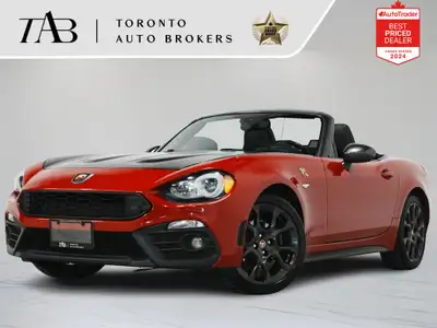 This 2017 Fiat 124 Spider Abarth is a Canadian convertible that perfectly blends Italian style, spor...