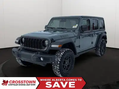 This 2026 JEEP WRANGLER 4-DOOR SPORT has the following options Cloth Low-Back Bucket Seats, Remote S...