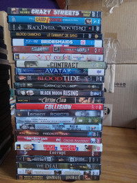 Assorted DVD's and CD's