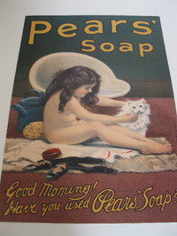 PEARS SOAP (Good Morning) POSTER