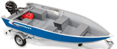 2026 Princecraft Yukon 14WT, Mercury 9.9MH and Trailer Choose and Cruise Event on NOW-$300 Cash Reba...