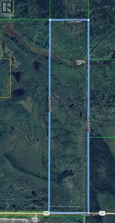 196 acres, with large open areas & partial treed areas on Highway 101 in Beatty Township, east of th...