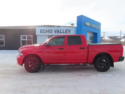 Recent trade in, 2019 Dodge Ram 1500 Classic Express Blackout Crew Cab, 5.7L Hemi V8, Gas 4x4. Comes...