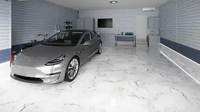Epoxy, Flooring, Garage, Epoxy floor, Coating  ☎️ 6475609956, View more