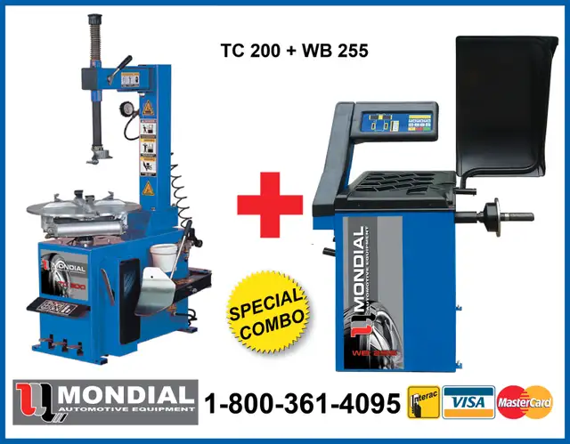 Combo Tire Changer Machine Balancer Tire Machine TC325 & WB-255 in Heavy Equipment Parts & Accessories in Edmundston - Image 11