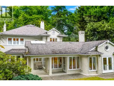 Absolutely gorgeous Georgian style house sitting on a park like 16,687 square foot corner lot in pri...