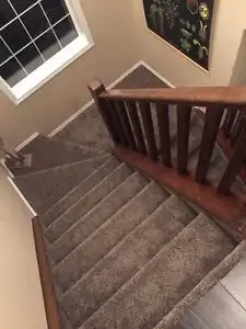 Carpet those basement stairs or any stairs carpet installation, View more