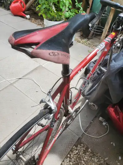 Oryx mens road bike 21" frame all aluminum in great condition, View more