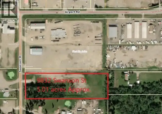 9832 SWANSON STREET Fort St. John, British Columbia in Land for Sale in Fort St. John - Image 2