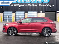 Look at this certified 2023 Ford Edge ST AWD | Split Leather/Suede | Cruise | Heated Wheel + Seats |... (image 1)