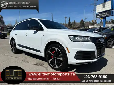 STUNNING 2018 AUDI Q7 TECHNIK FULLY HEATED AND COOLED LEATHER SEATS, HEATED STEERING WHEEL, NAVIGATI...