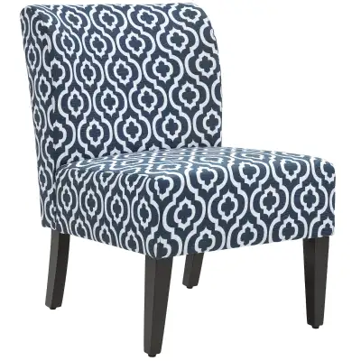 Armless Accent Chair for Bedroom, Upholstered Slipper Side Chair, View more