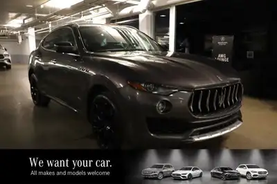 This Maserati LEVANTE has a powerful Twin Turbo Premium Unleaded V-6 3.0 L/182 engine powering this...